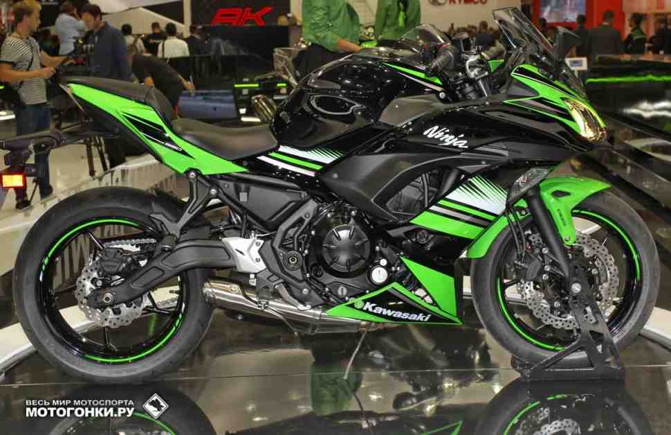 INTERMOT-2016: Kawasaki Ninja 650 - компромисс во всем