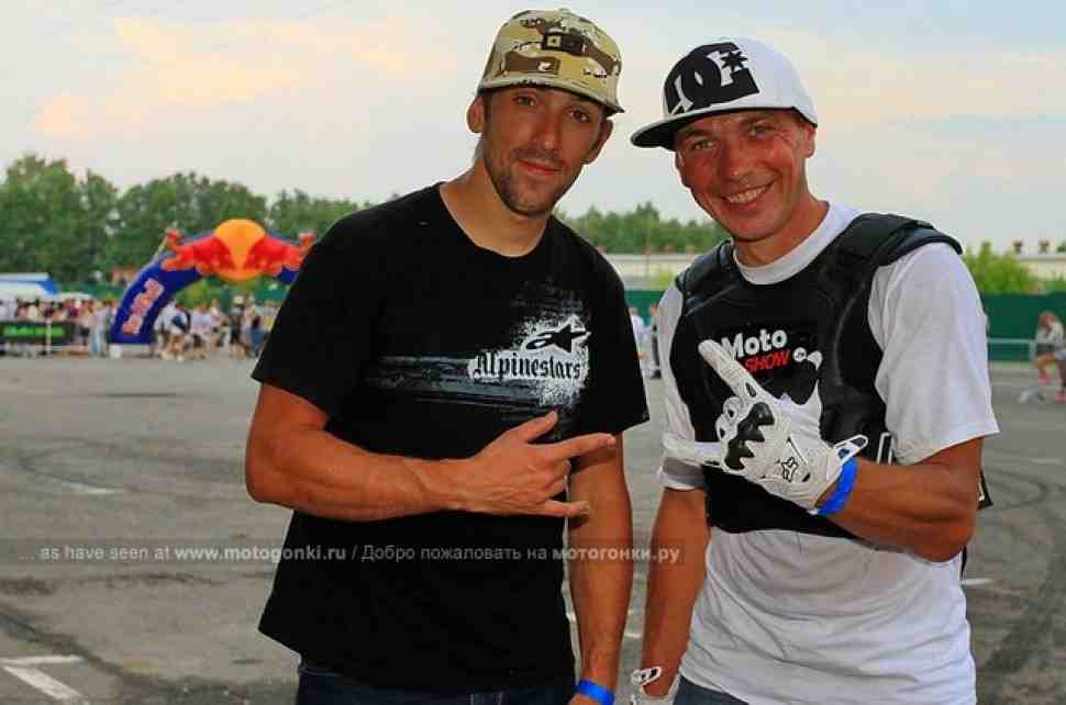 Марат Канкадзе представил MOTOSHOW на Stunt Jam 2010
