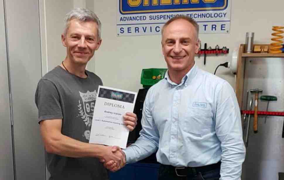 Московскую Лабораторию Ohlins проапгрейдили в Швеции