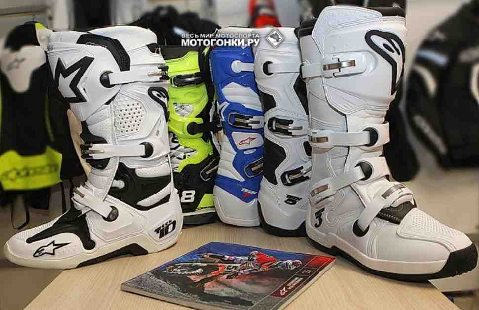Мотоботы Alpinestars: новинки 2015 для мотокросса и эндуро