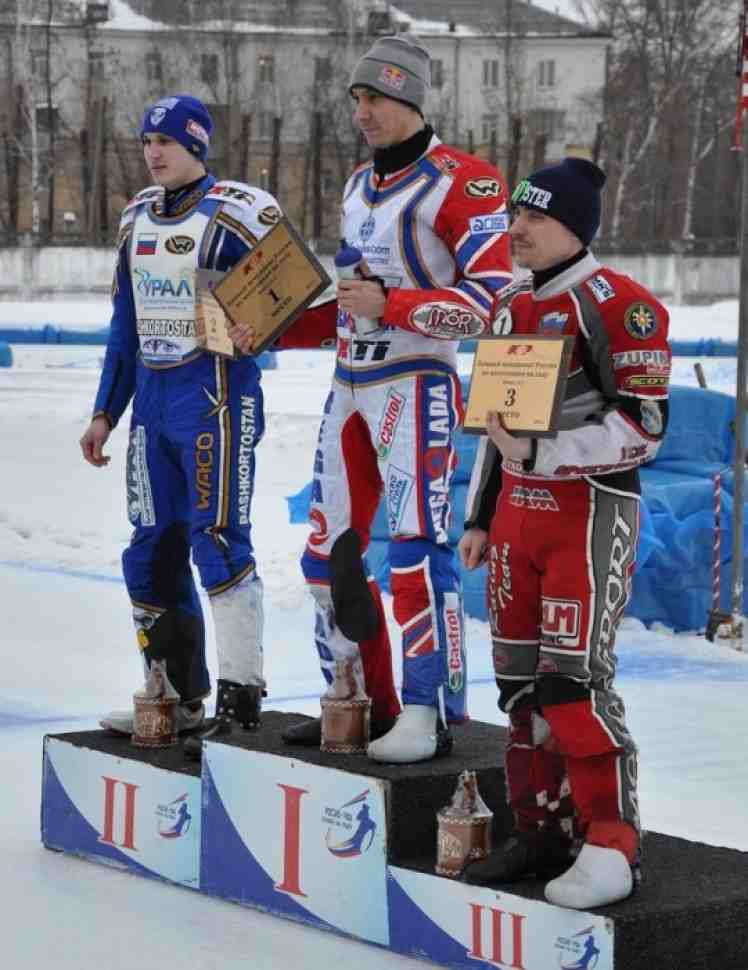 Мотогонки на льду: Даниил Иванов - Чемпион России 2014