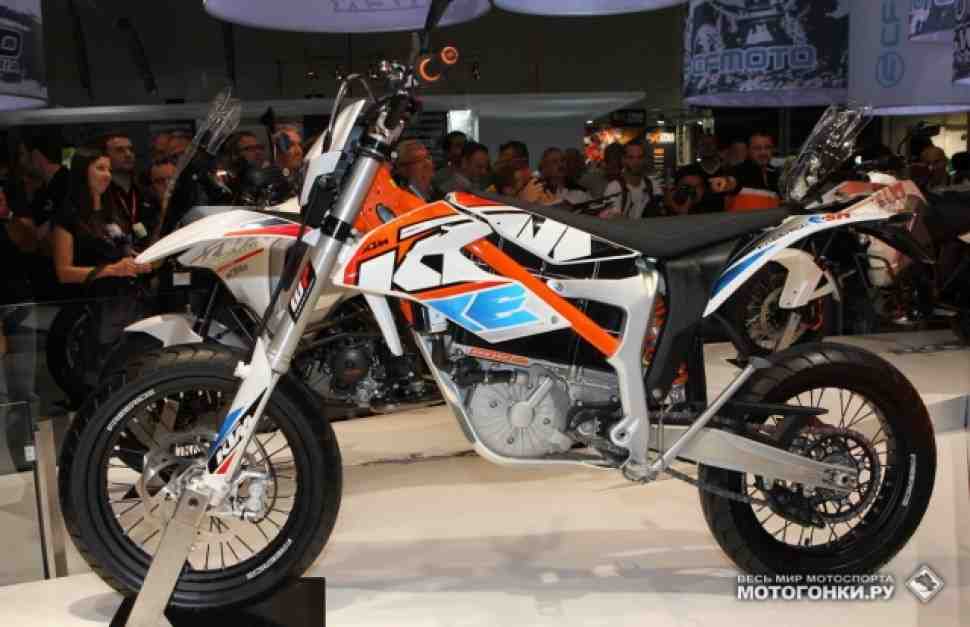 Обзор: KTM FREERIDE E-SX и E-SM на INTERMOT-2014
