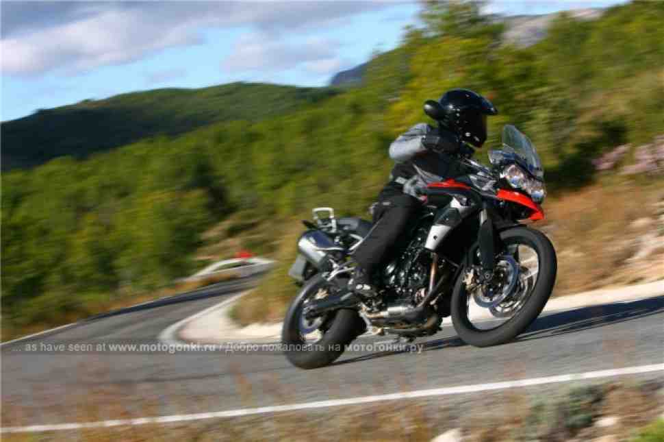 Пробная поездка на Triumph TIGER 800 и 800XC (2011)