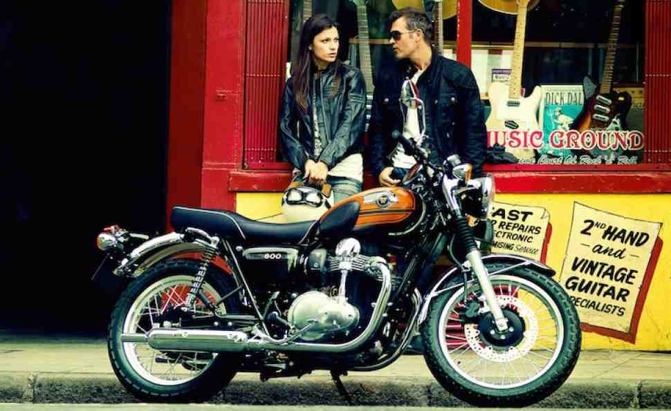 Ретро-классик Kawasaki W800 покинет рынок из-за Euro4