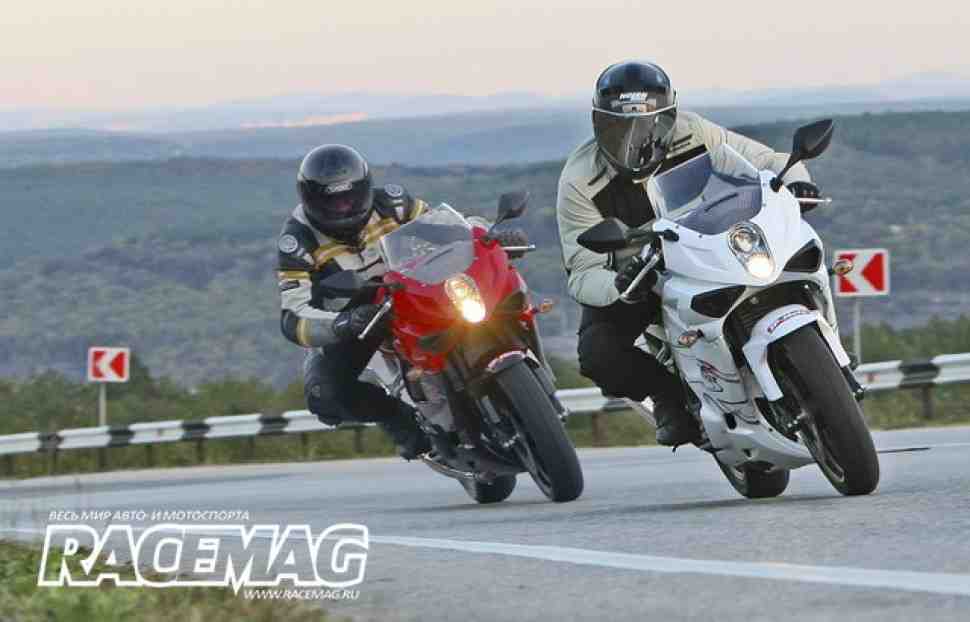 ТЕСТ-ДРАЙВ: HYOSUNG GT650R и GT250R - Хью Are You?