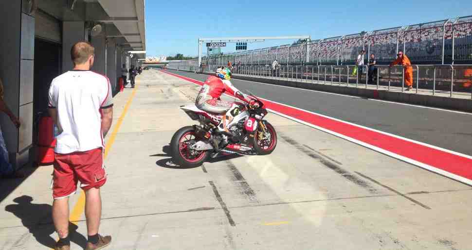 Владимир Леонов обновил рекорд Moscow Raceway на Aprilia