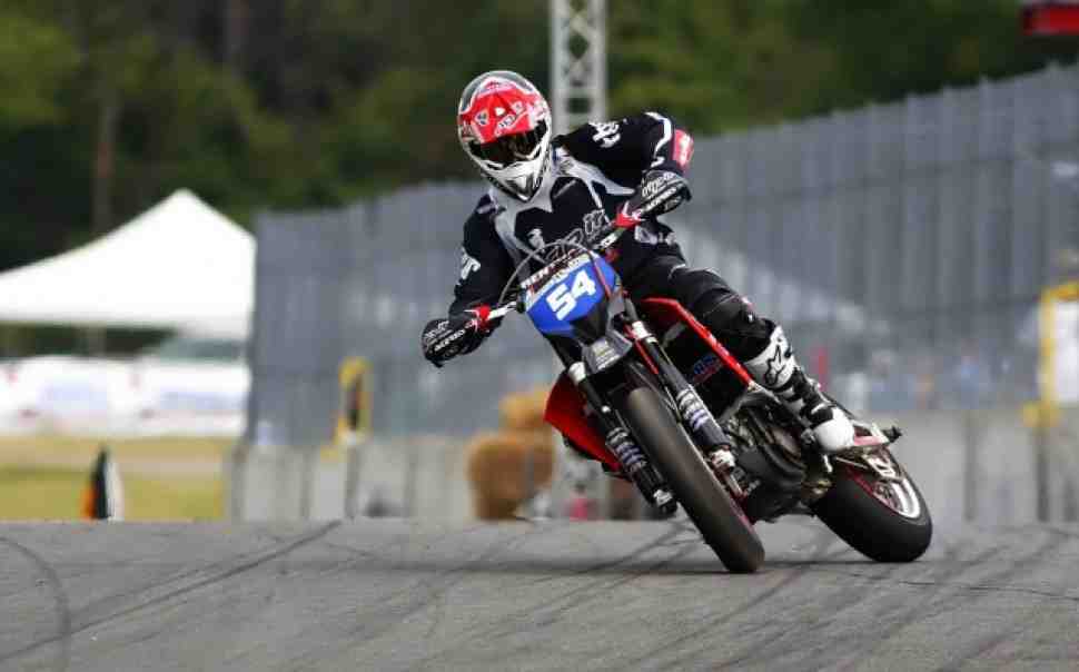 Впервые! Тренировки Супермото на Moscow Raceway